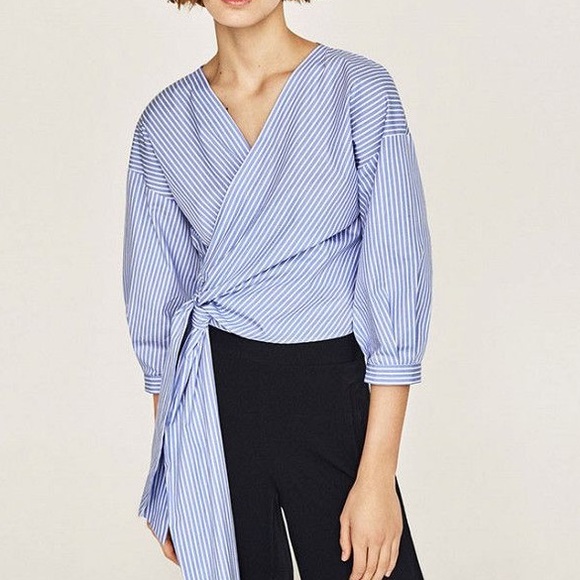Zara Wrap Top, XS - Picture 5 of 5